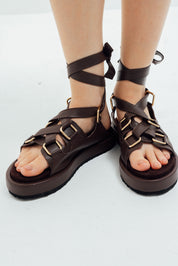Creta Sandals Mocca de Val Aruzo - foto 3