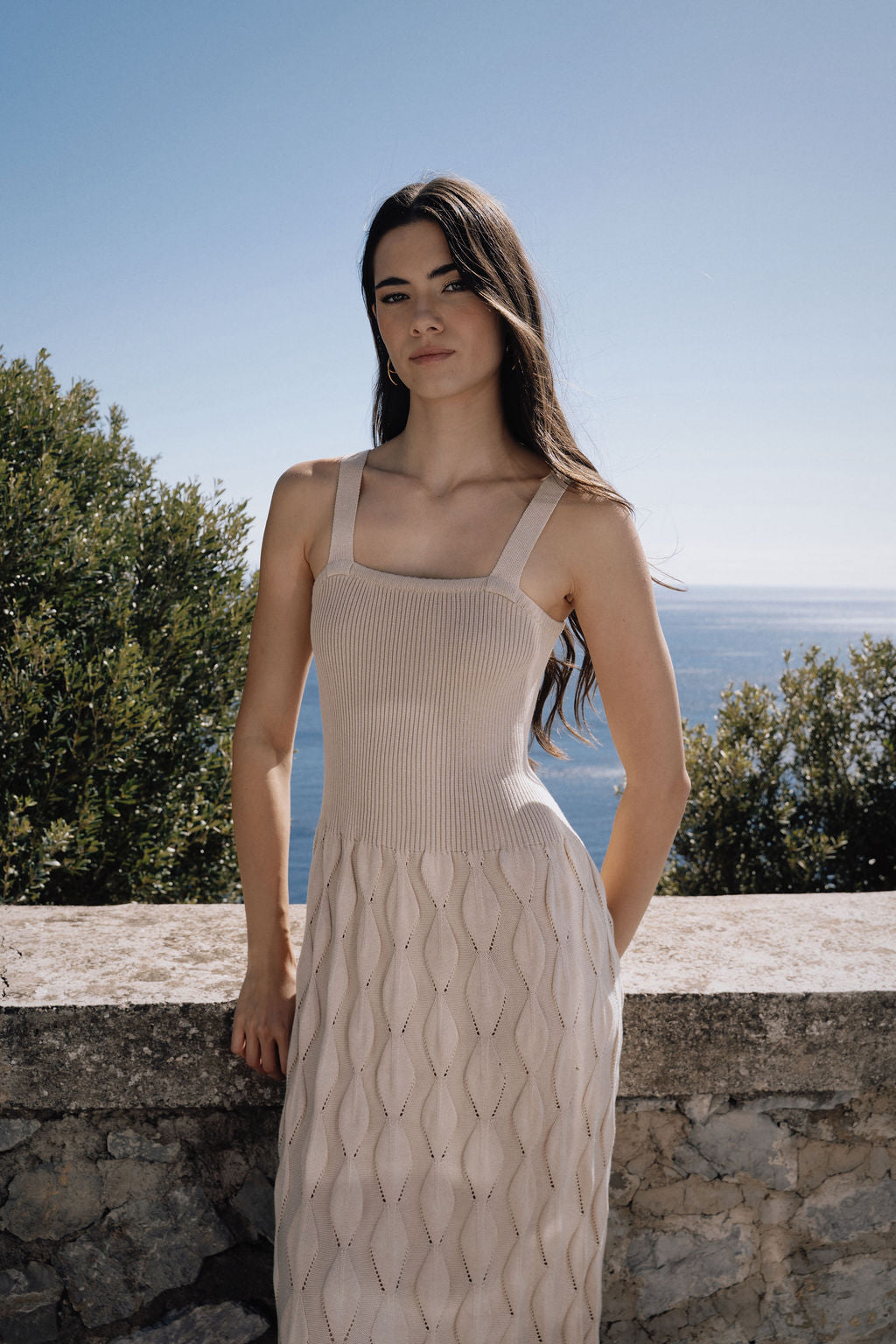 Vestido Costiera Beige