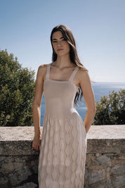 Vestido Costiera Beige