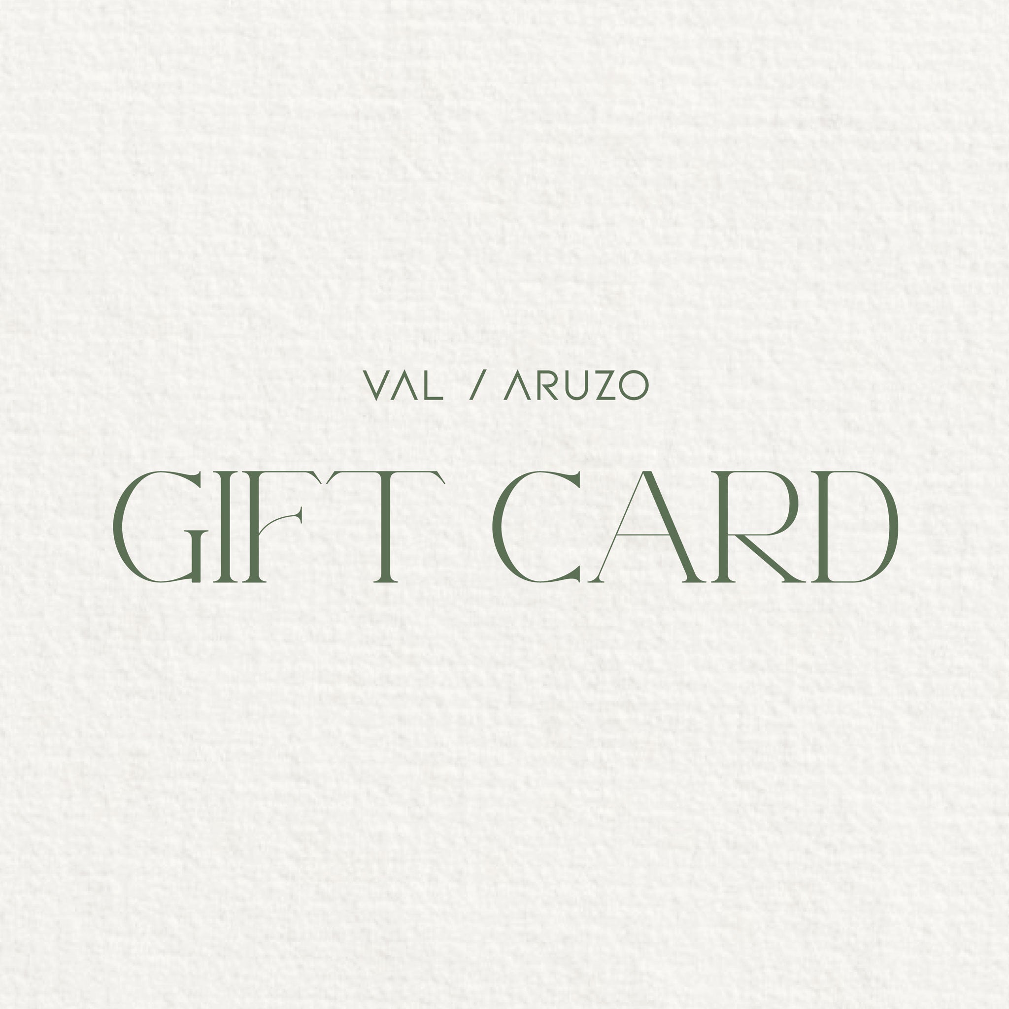Gift Card de Val Aruzo - foto 2
