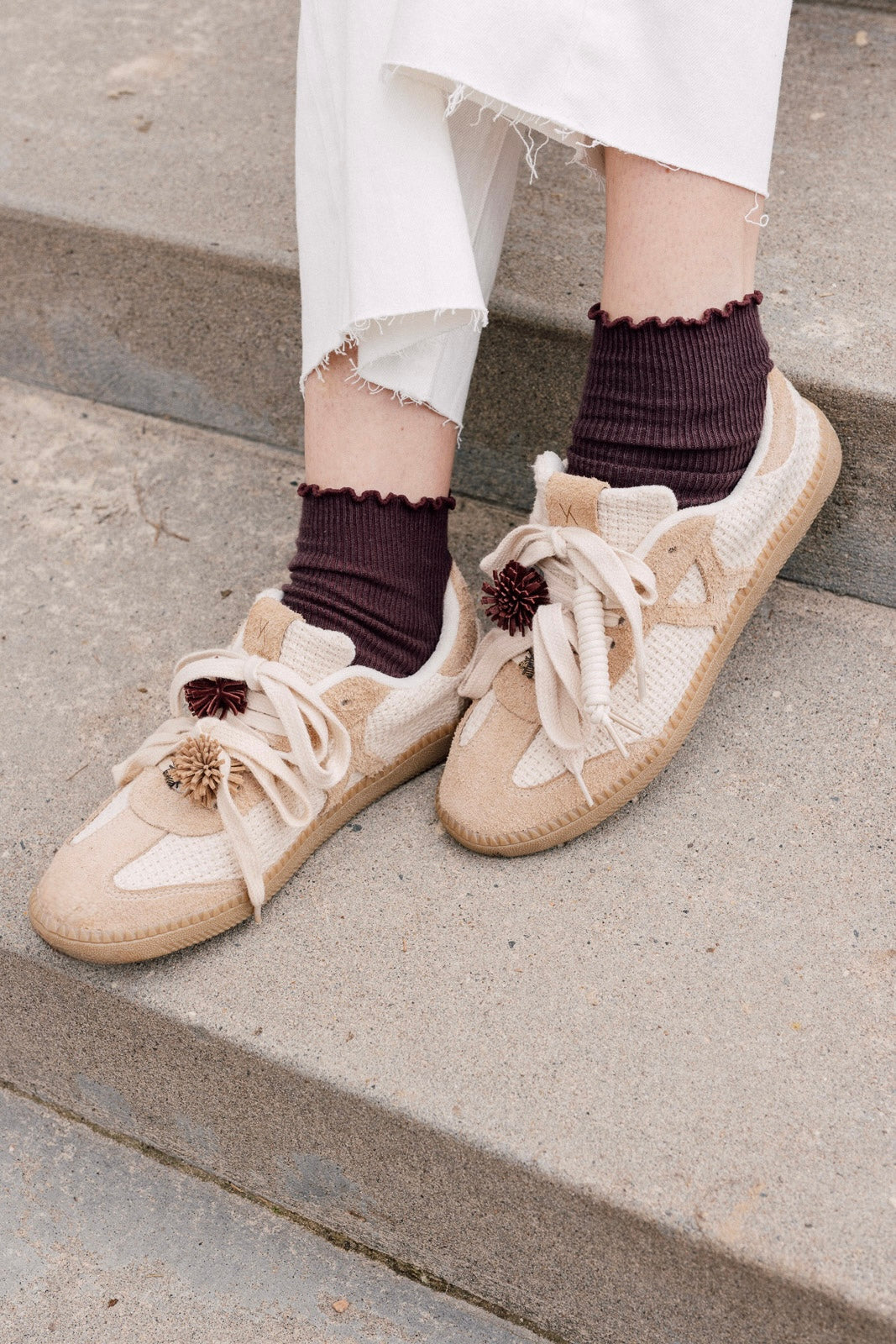 Legacy Sneakers Beige de Val Aruzo - foto 1