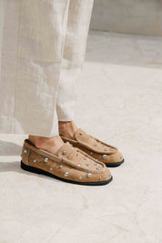 Mocasín Sole Beige de Val Aruzo - foto 3