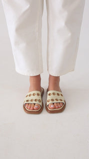 Latte Sandals Beige