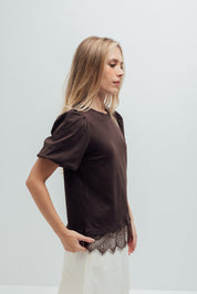 T-Shirt Creta Mocca de Val Aruzo - foto 4