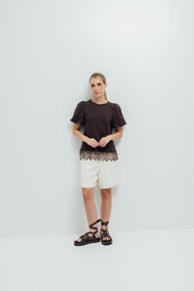 T-Shirt Creta Mocca de Val Aruzo - foto 8
