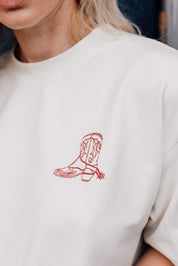The West T-Shirt Beige de Val Aruzo - foto 2