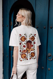 The West T-Shirt Beige de Val Aruzo - foto 4