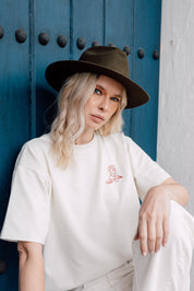 The West T-Shirt Beige de Val Aruzo - foto 5