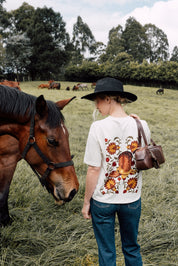 The West T-Shirt Beige de Val Aruzo - foto 7