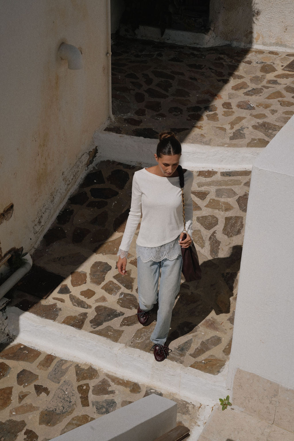 T-Shirt Milos Blanca