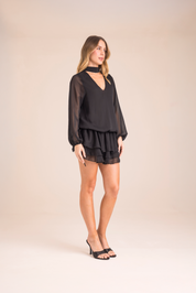 Wild Ascension Dress Negro